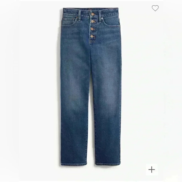 JCREW Curvy essential straight jean in all-day stretch - NWT - Picture 1 of 14